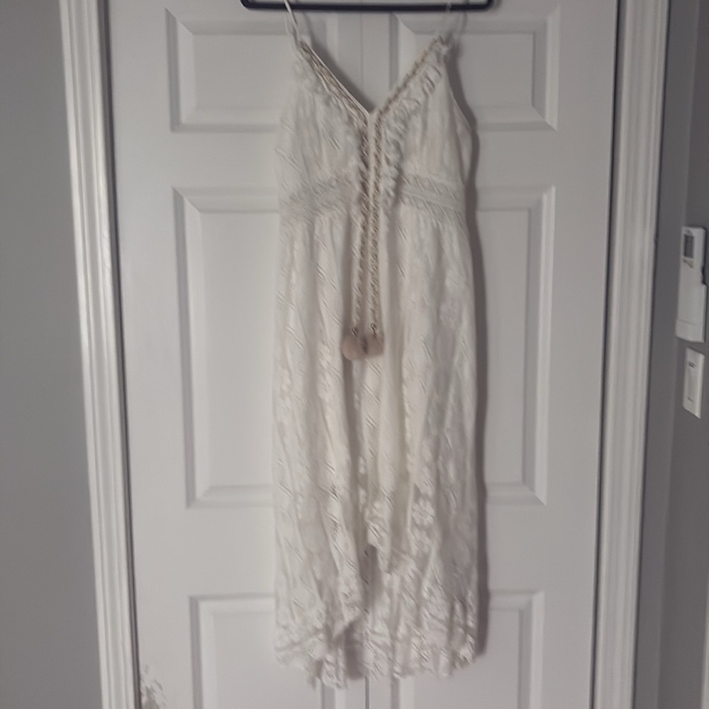 Cupshe White Lace Maxi Dress - Picture 6 of 8